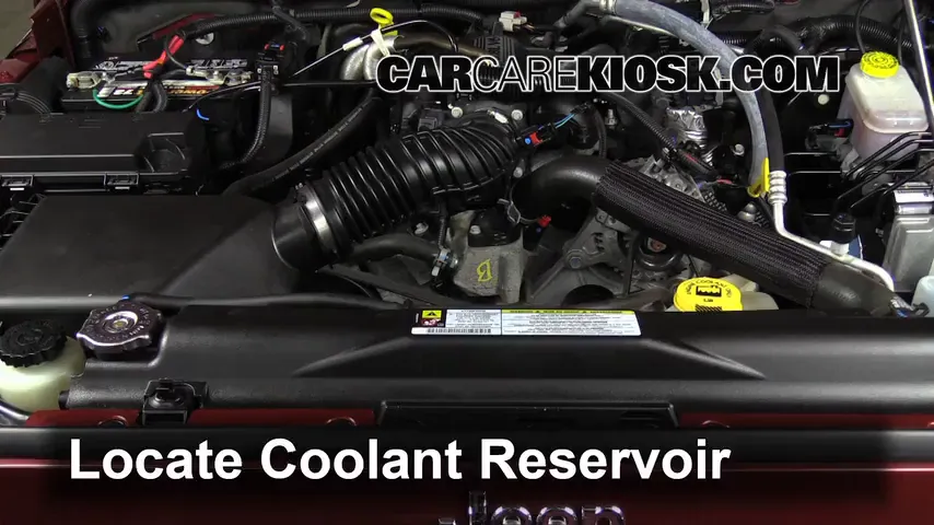 2010 Jeep Wrangler Unlimited X 3.8L V6 Coolant (Antifreeze) Flush Coolant